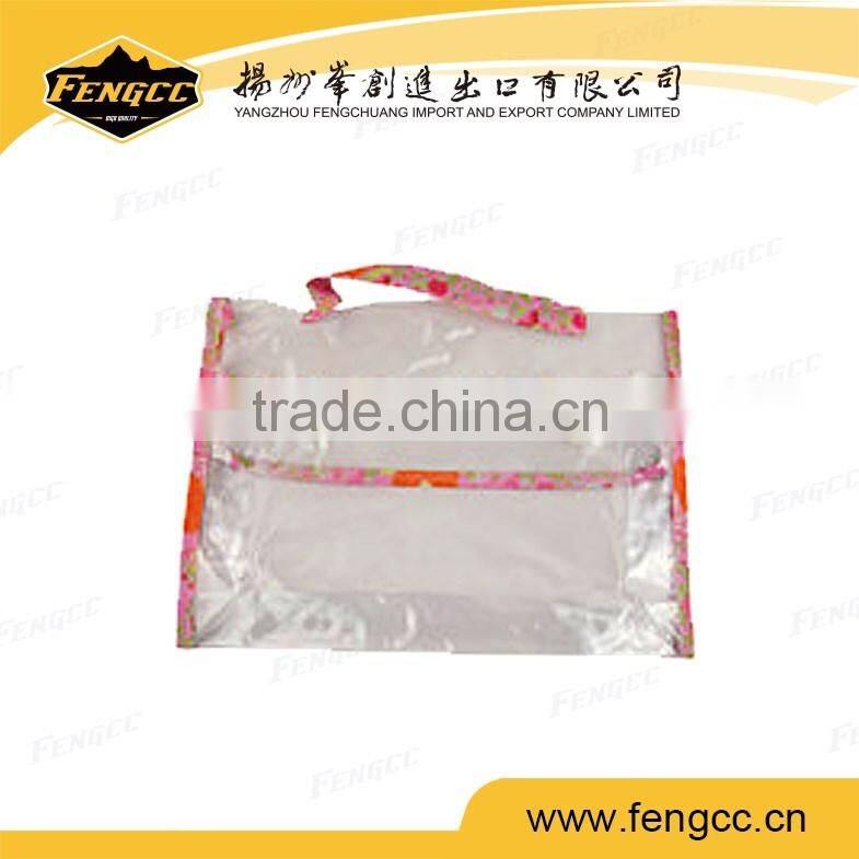 pvc bag/ body wash bag heat seal transparent pvc bag
