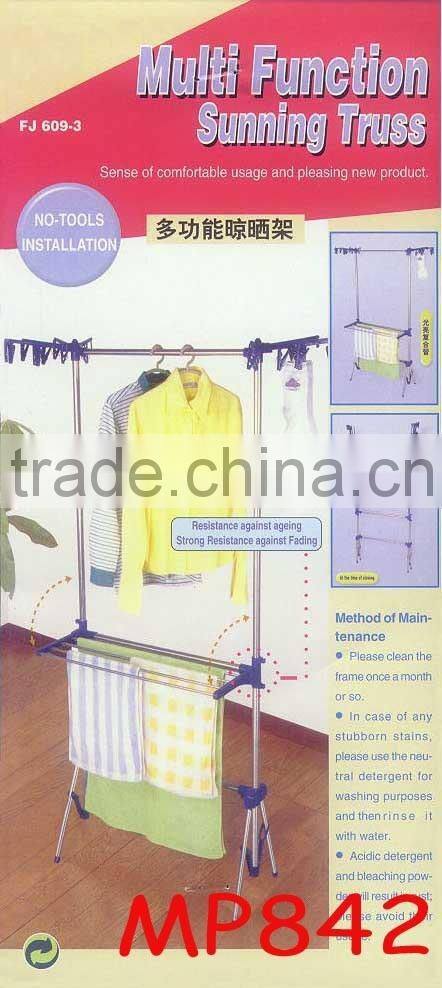 Indoor Balcony Folding Stand ABS plastic multi lift laundry drying rack