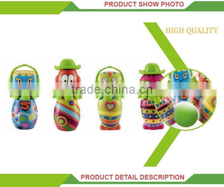 Good quality kids sport toys cartoon diy bowling balls for sale
