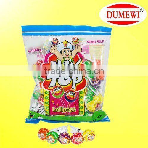 21g Kung Fu Panda Shaped Jelly Pop Candy Fruity Lollipop
