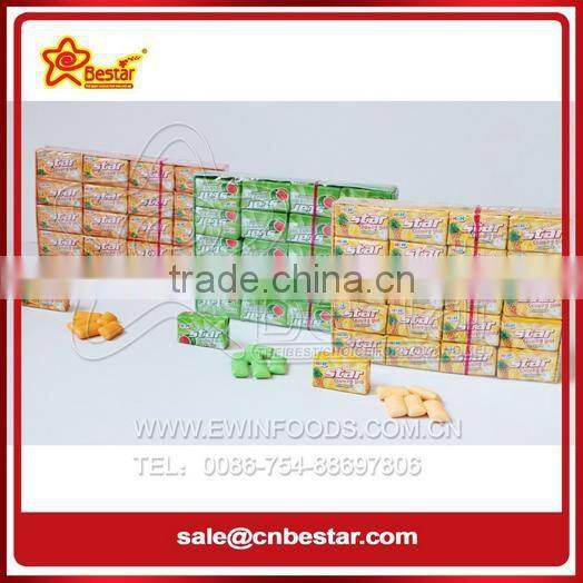 Jelly Bubble Gum Ball With Sour Powder