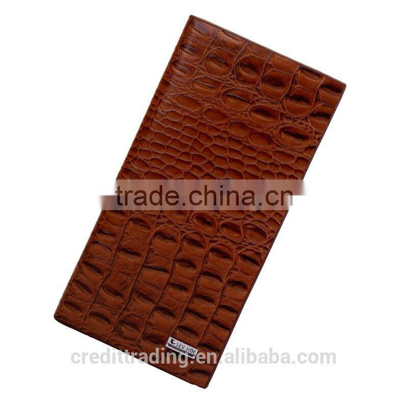 2015 new designs leather wallet