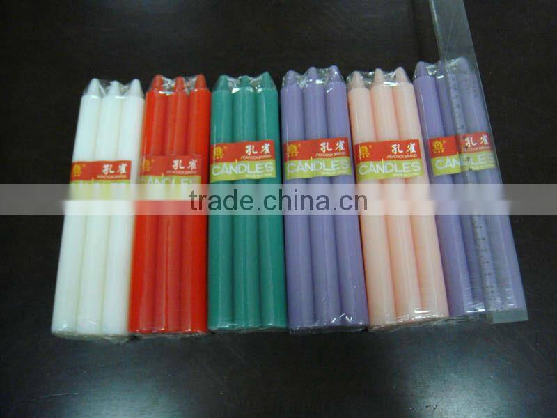 stick candle,daily use candle,white candle