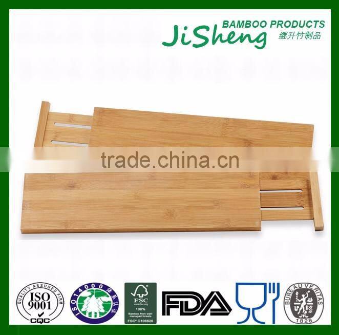 Environmental Ajustable Bamboo Kitchen Drawer Dividers