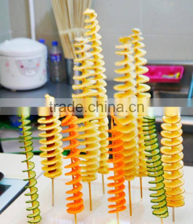 Hot sale 2016 innovations bamboo tornado potato sticks