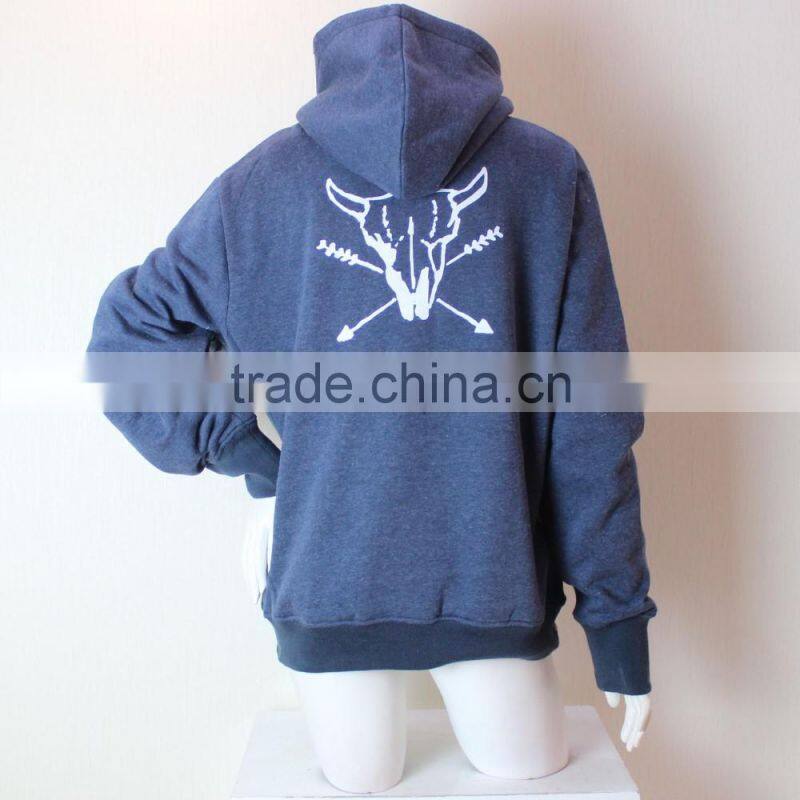 Women Sport Pull Over Hoody with Pocket