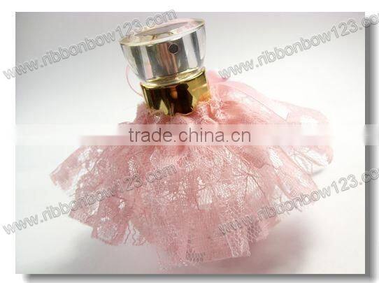 Foil printing customize ribbon for perfume decoration