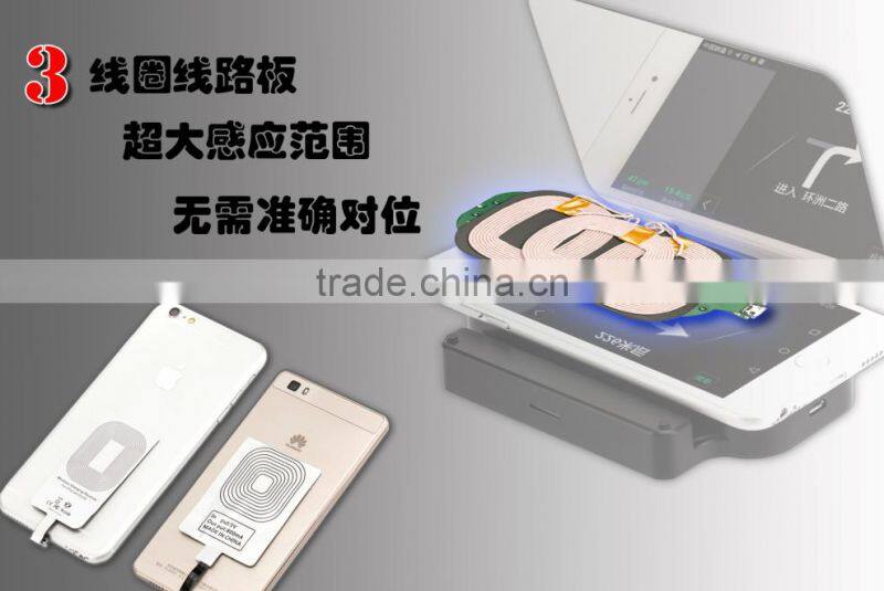 Wireless charging car HUD (or vehicular HUD heads up display + mobile wireless charging base)