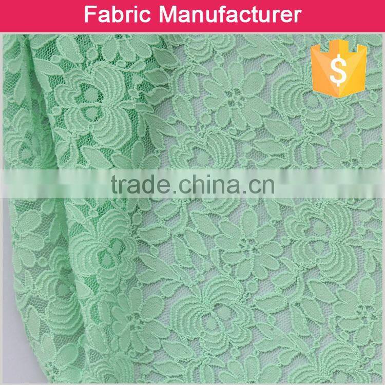 95/5 nylon spandex pattern swiss guipure lace lace fabric