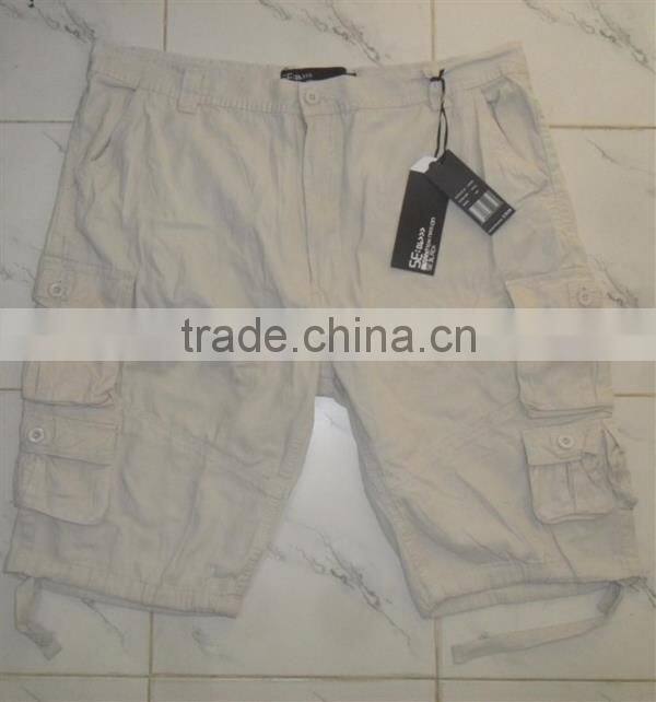 MENS EXCLUSIVE 9 PKT CARGO SHORTS (Garment Stock lots / Apparel Stock / stocklots / Garment Apparel from Sri Lanka / Bangladesh)