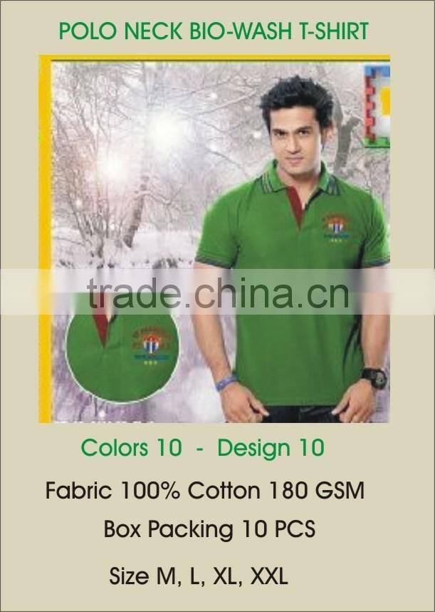 MEN POLO T-SHIRT EMBORIDRY DESIGN PRINTED IN 10 COLORS & 10 DESIGNS