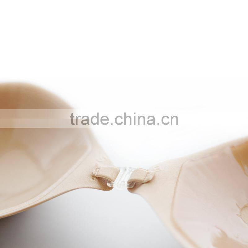 sexy push up silicone filled bra