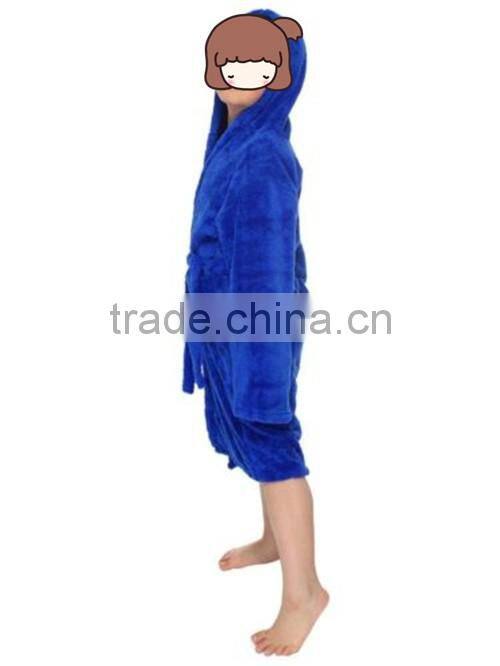 Wholesale custom hooded terry cotton bathrobe