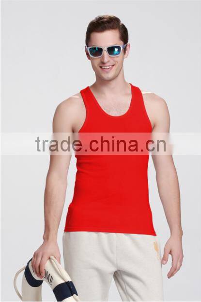 trade assurance 100% cotton athletic tank top for men,make the sport more energetic