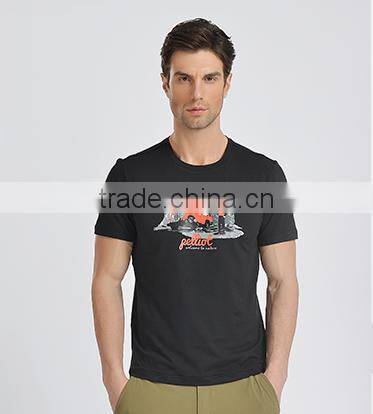 2017 new design wholesale gym wear hotsale promotional t-shirt