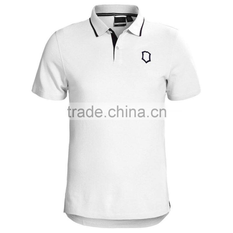 fashion deisgn summer man blank polo t-shirt for relaxation