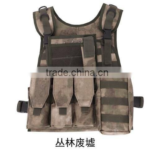 High quality durable buletproof military air soft tactical hunting gear cheap army combat vest military