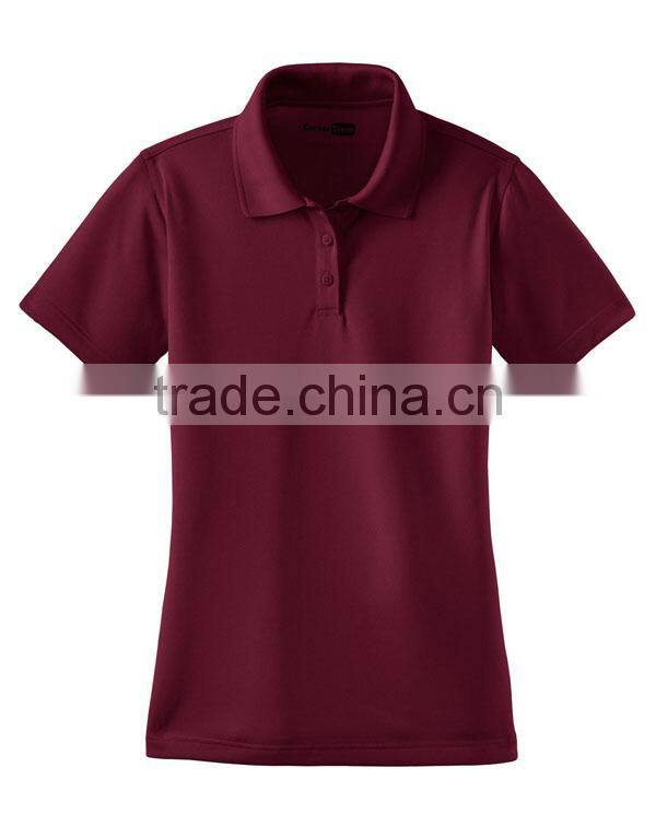 custom sublimation latest design maroon color polo shirt F1 clothing