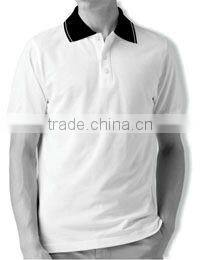 White Polo Shirt/Collared T-shirts