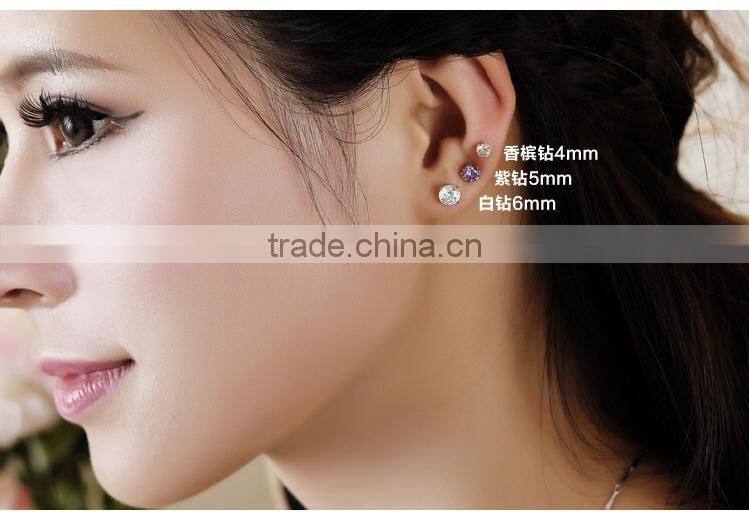 Top Quality Brass Jewelry Sterling Exquisite Earrings For Women