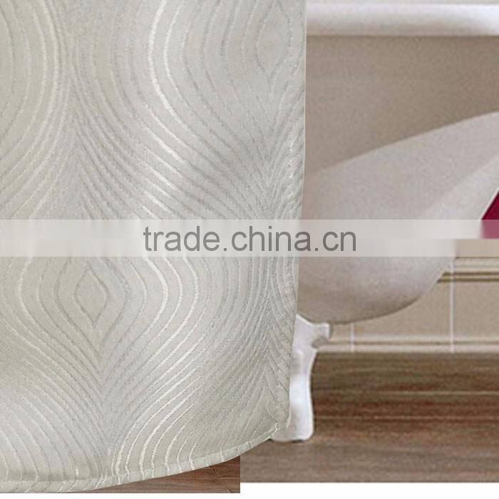 White Home Goods Roller Blind Shower Curtains