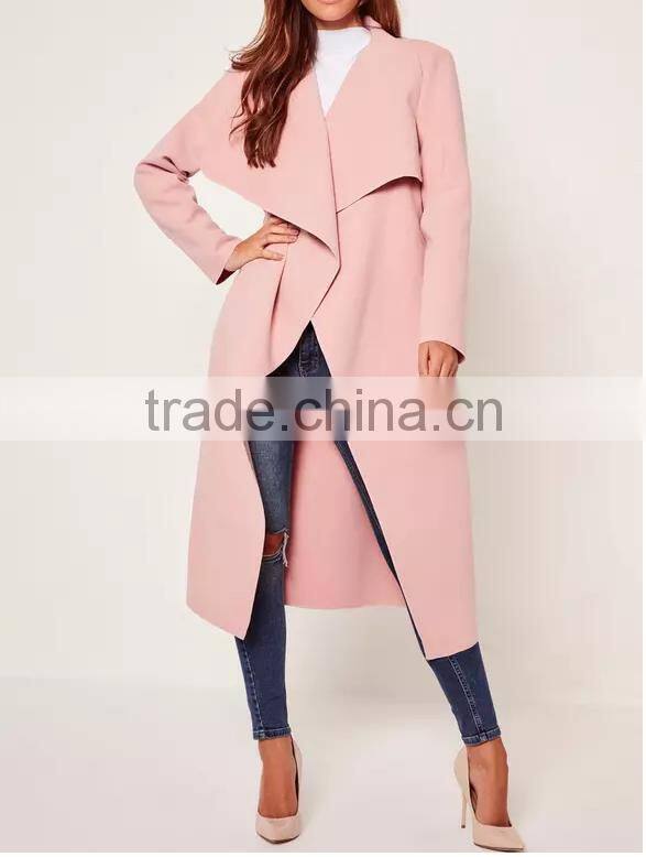 2017 Latest Women Coat, High Quality Customized Ladies Coat