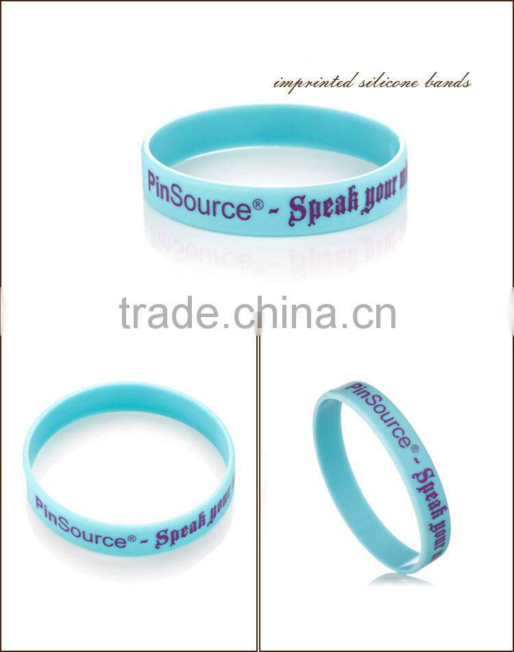 Wholesale new style stability silicone wrist slap band