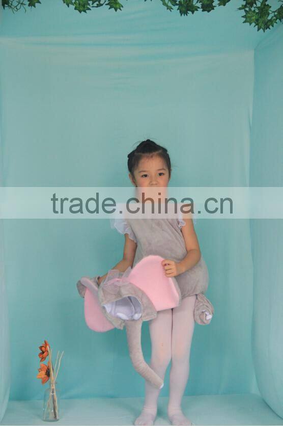 New design custom plush elephant mascot costume for kids