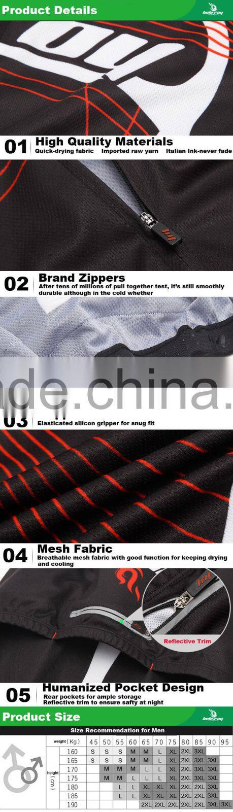 BEROY Men's Custom Sublimation Cycling Jerseys,Bike Clothes