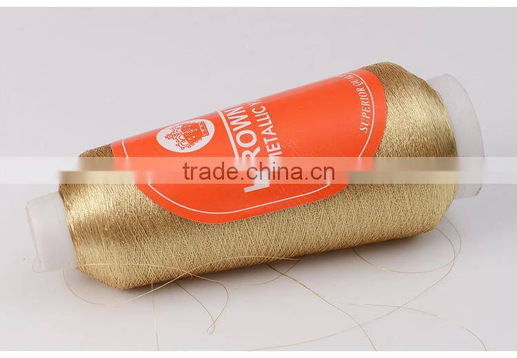 Superior quality ST type metallic thread for embroidery