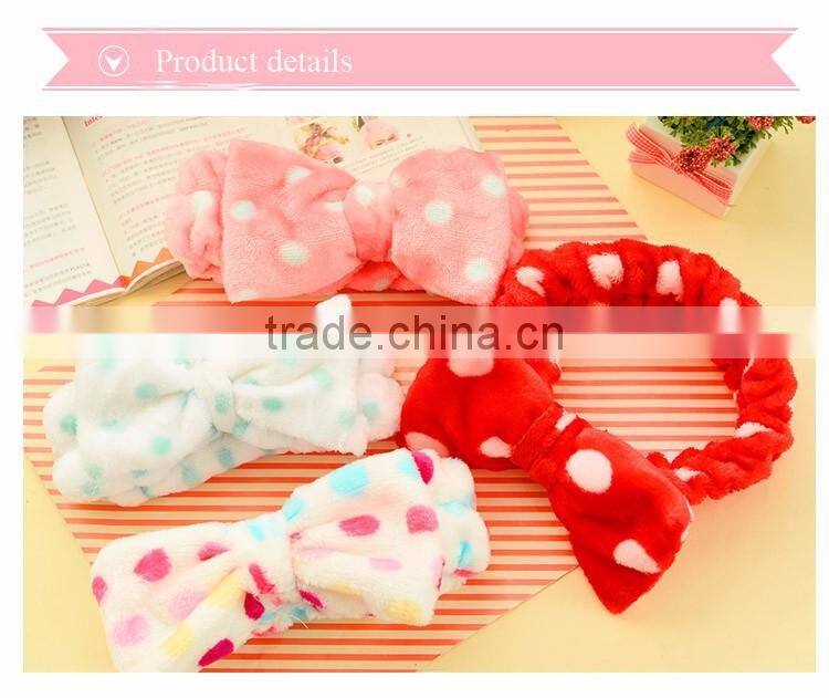 Fleece low price custom hair band