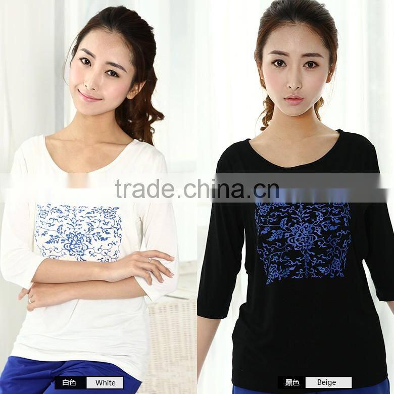 short sleeve comfortable nursing clothes