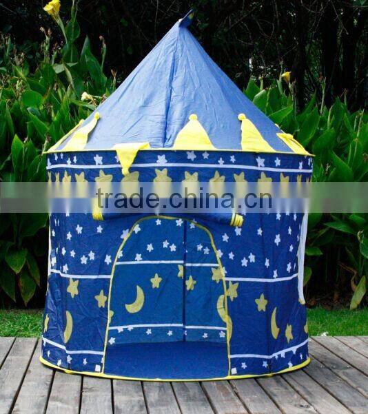 Factory Direct Sale kid play tent coloful castle play tent In- Stock party accessory