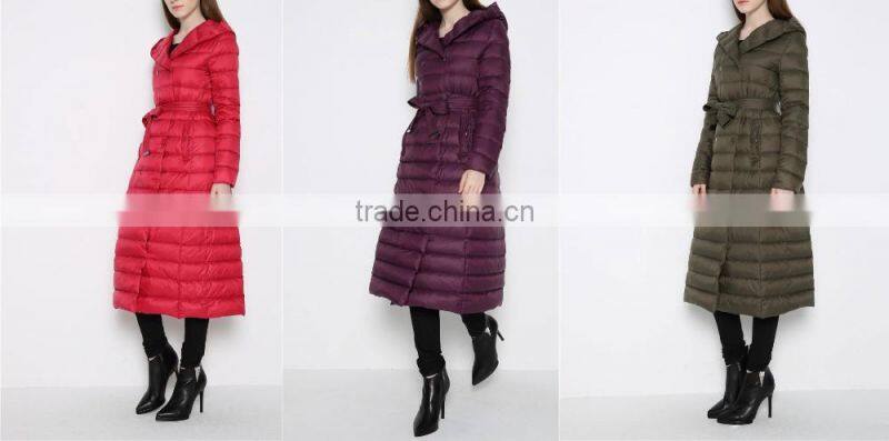 Black Windbreak Ultra Light Women Down Jackets