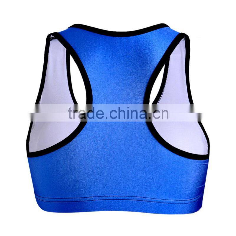 2015 Women Sport Bra Digital Print Bra Plus Size S131-80
