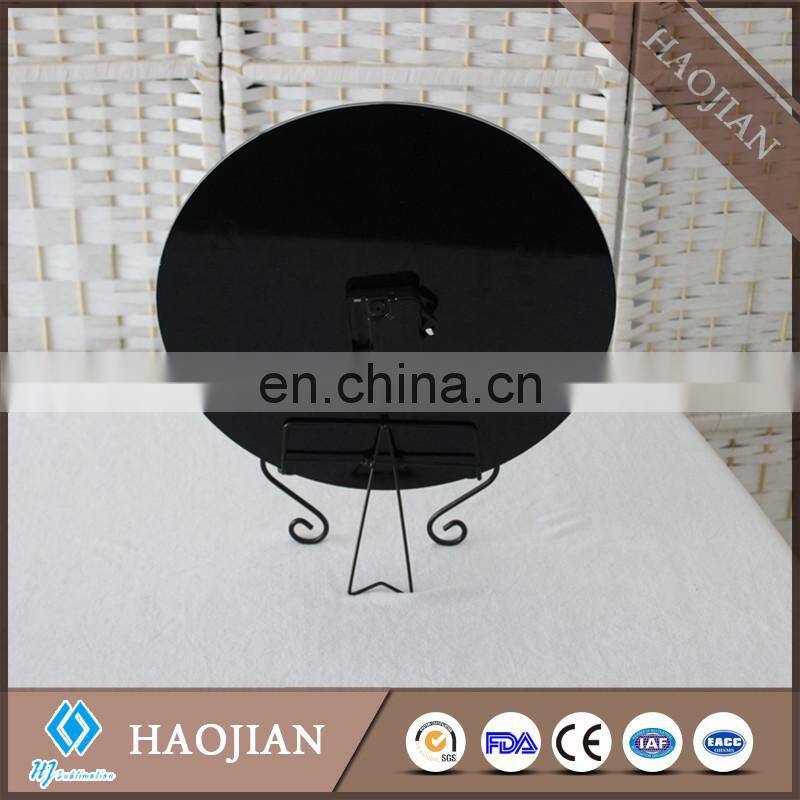 Sublimation blank tempered glass clock digital clock face square clock face