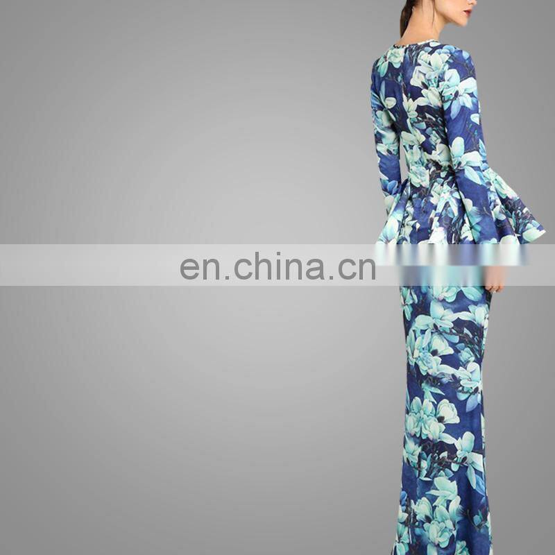 2017 Printing Fashion Malaysia Baju Kurung And Baju Melayu Plus Size Baju Kurung Modern Design Muslim Abaya