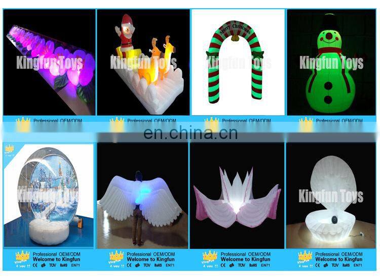 Customized colorful haing new year deractive led star