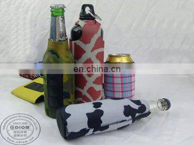 Upright Zipper Baseball Fancy High Quality Manufacture Commercial Tube Refrigerator Rubber Neoprene Stainless Party Cooler