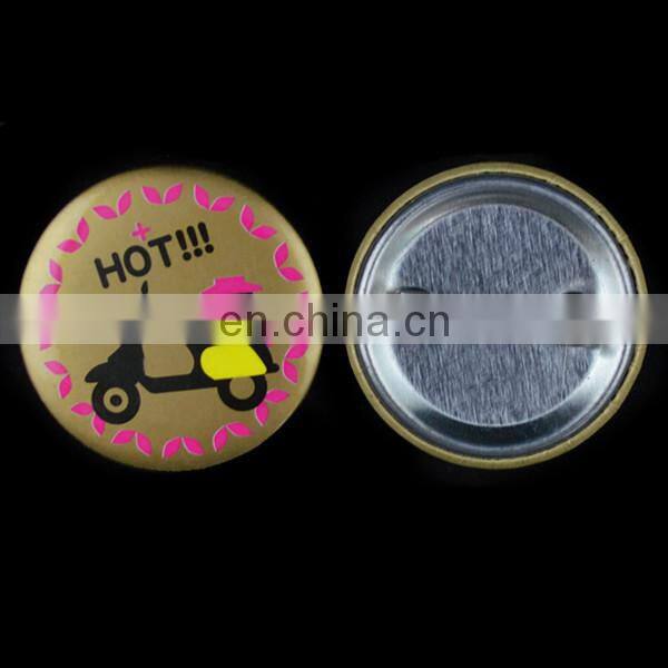 custom logo button badge