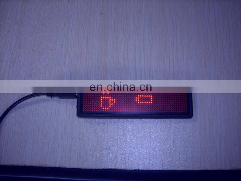 China Supplier Hot Led mini name plate badge B1248TAR led tag
