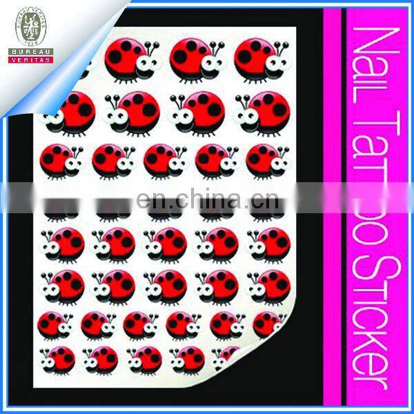 cartoon nail art sticker