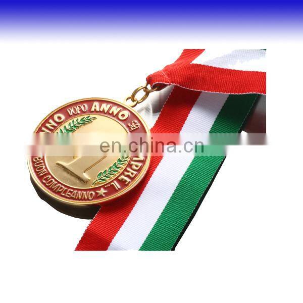 custom china military medal with ribbon