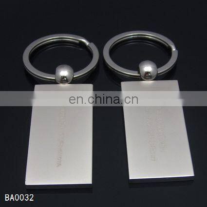 High quality metal blank keychain as cheap giveaway