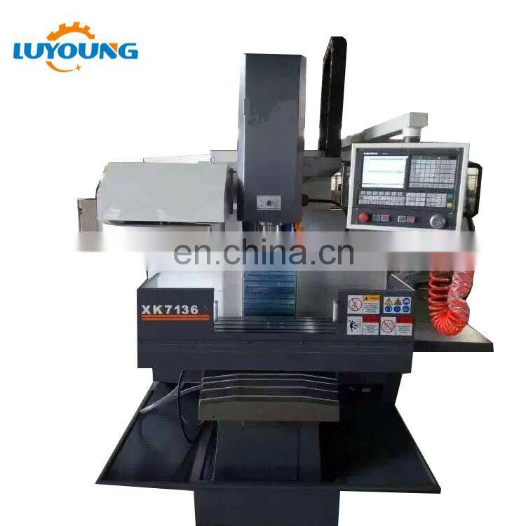 XK7136 factory price 3 axis milling machine with high quality