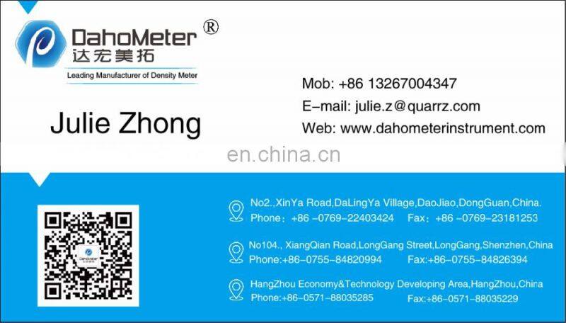 DahoMeter 2 Years Warranty Density Testing Machine , Density Hydrometer , Electronic Hydrometer for Solids , Liquids , Powder