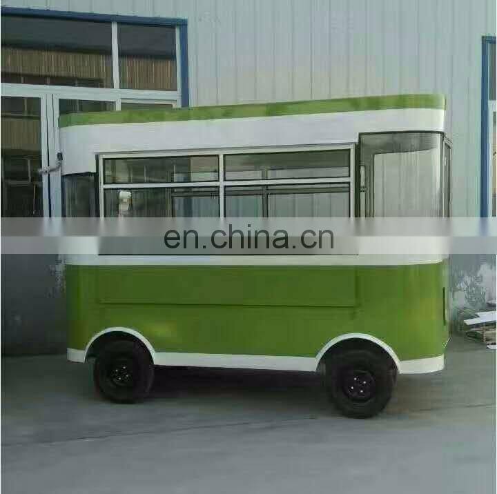 New design mobile snack food cart trucks/trailer/trolley for sale
