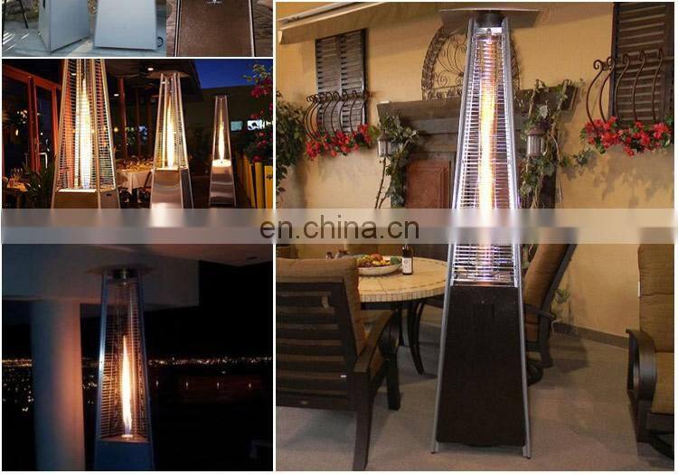 Outdoor gas heater for picnic