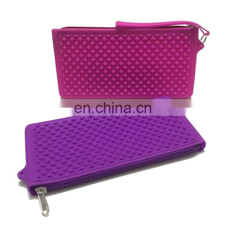 Women Cluth Hand Bag Silicone Material Silicone Jelly Coin Purse