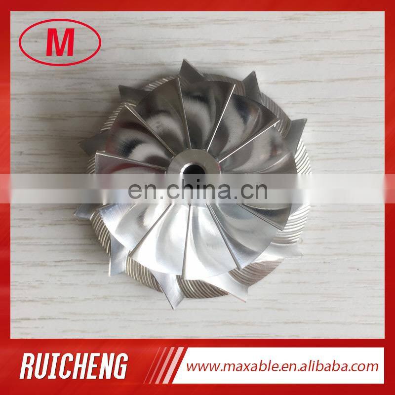 K04 42.00/56.08mm 11+0 blades high performance Turbocharger Billet/milling/aluminum 2618 compressor wheel